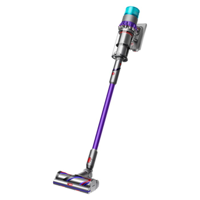 Dyson Gen5detect Absolute Aspiradora Sin Cable, Color Rojo/Plateado/Turquesa