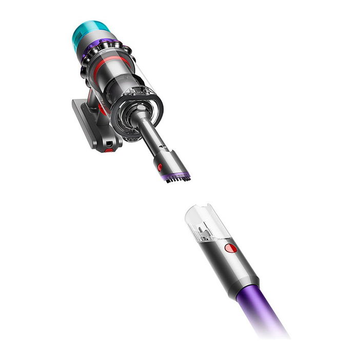 Dyson Gen5detect Absolute Aspiradora Sin Cable, Color Rojo/Plateado/Turquesa