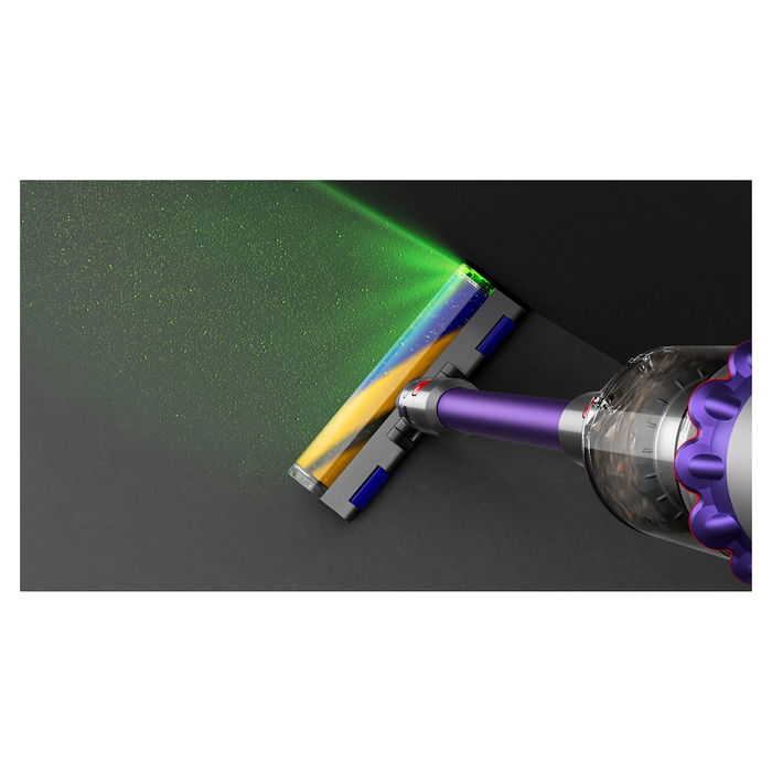 Dyson Gen5detect Absolute Aspiradora Sin Cable, Color Rojo/Plateado/Turquesa