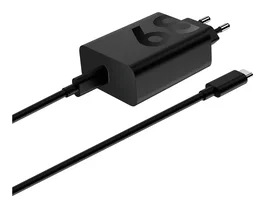 Motorola Cargador TurboPower 68W USB-C GaN Pared Negro Universal con Carga Rápida para Smartphone, Tablet y Portátil