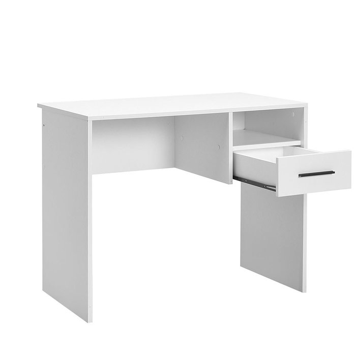 Hanah Home Cms-105-Bb-1 Mesa de Estudio Blanca 90x75x52 cm