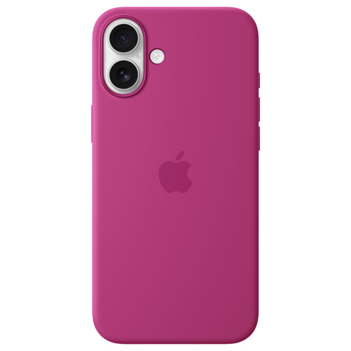 Apple Funda iPhone 16 Plus Silicona con MagSafe - Fuchsia Apple Funda iPhone 16 Plus Silicona con MagSafe - Fuchsia