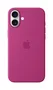 Apple iPhone 16 Plus MYYE3ZM/A Funda de Silicona con MagSafe - Protección contra Caídas, Silicona Reciclada 55%, Color Fucsia