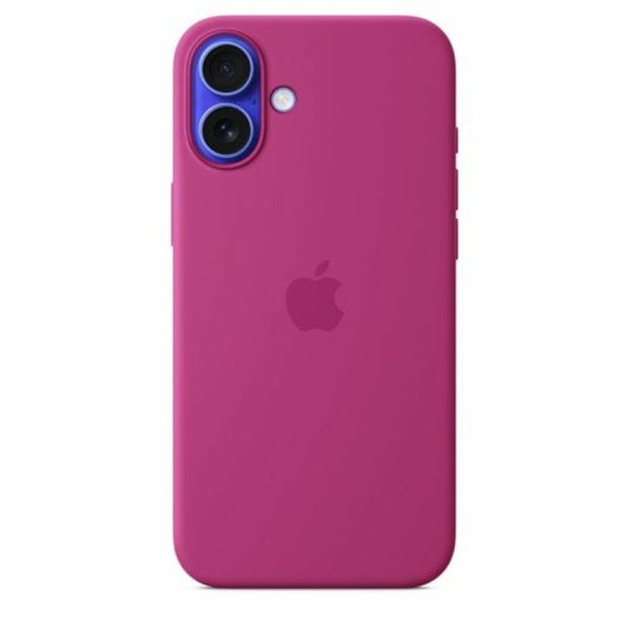 Apple Funda de silicona con MagSafe para iPhone 16 Plus - Fucsia