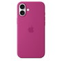 Apple Funda de silicona con MagSafe para iPhone 16 Plus - Fucsia