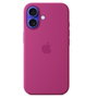 Apple Funda de silicona con MagSafe para iPhone 16 Plus - Fucsia