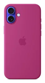 Apple Funda iPhone 16 Plus Silicona con MagSafe - Fuchsia
