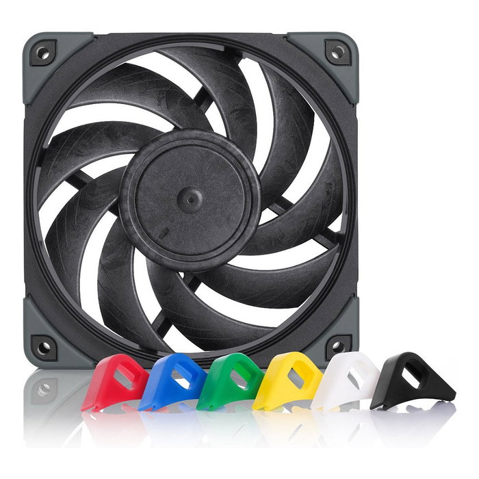 Noctua NF-A12X25 PWM CH.BK.S Chromax.Black.Swap Negro