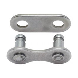 KMC Narrow EPT SNAP-ON Conector Cadena 1/2" x 3/32" 7,3mm Acero Plata