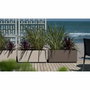 Stefanplast Jardinera Ethica rectangular 80 cm color topo