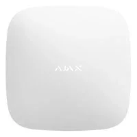 Ajax Hub 2 (2G) Blanco - Central de Alarma Inalámbrica y Alámbrica con 2 Tarjetas SIM, Ethernet, Batería 2000 mAh, Soporta 100 Dispositivos