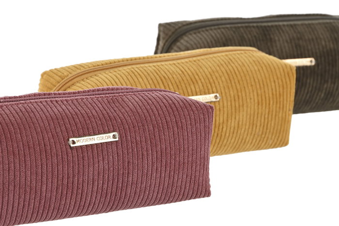 DKD Home Decor Estuche Moderno Fucsia Mostaza 6 x 6 x 18 cm (3 Unidades)