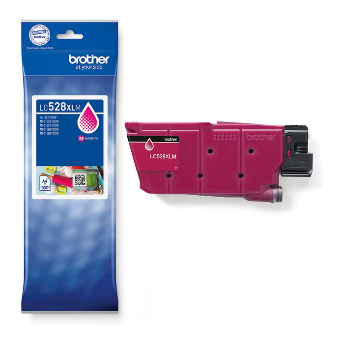 Brother Cartucho de Tinta Magenta LC528XLM Ultra High Yield