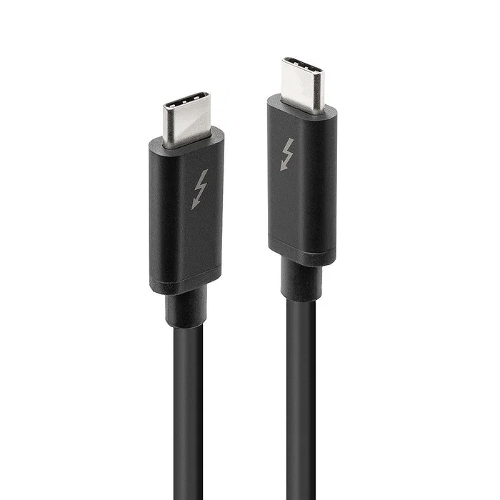 Lindy Cable Thunderbolt 3 de 1 m, 20 Gbps, Negro Lindy Cable Thunderbolt 3 de 1 m, 20 Gbps, Negro
