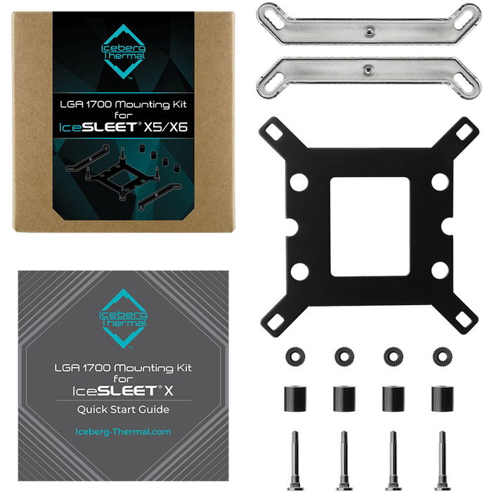 Iceberg Thermal MOUNT1700X-A0A Kit de montaje para refrigeradores IceSLEET X5/X6, compatible con socket LGA 1700