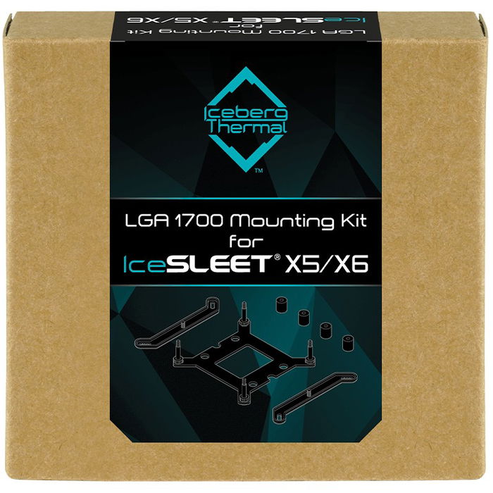 Iceberg Thermal MOUNT1700X-A0A Kit de montaje para refrigeradores IceSLEET X5/X6, compatible con socket LGA 1700