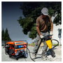 Extralink Generador de energía EGH-7000 7000 W 25 L Negro, Naranja