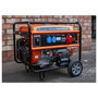 Extralink Generador de energía EGH-7000 7000 W 25 L Negro, Naranja