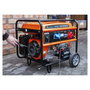 Extralink Generador de energía EGH-7000 7000 W 25 L Negro, Naranja