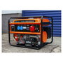 Extralink Generador de energía EGH-7000 7000 W 25 L Negro, Naranja