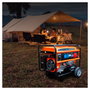 Extralink Generador de energía EGH-7000 7000 W 25 L Negro, Naranja