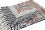 DKD Home Decor Plaid de Algodón Rayas Surtido de 2 unidades, Multicolor, 125x174 cm