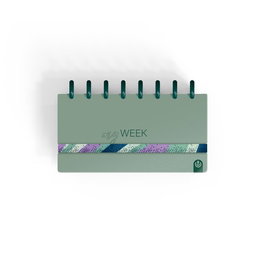Planning Semanal & Check List Carchivo Ingeniox My Week No Fechado Tapa Pp Con Goma 105X210 Verde