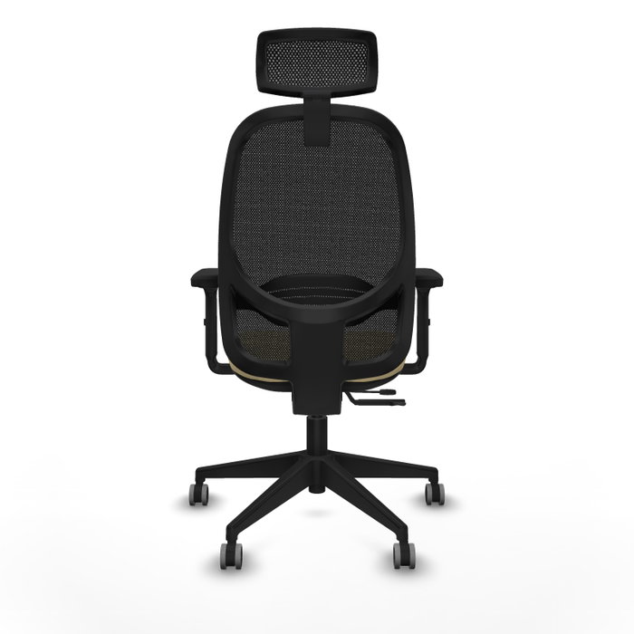 PIQUERAS Y CRESPO Silla de oficina Cilanco con mecanismo Sincro/Traslack, Crema y Negro PIQUERAS Y CRESPO Silla de oficina Cilanco con mecanismo Sincro/Traslack, Crema y Negro
