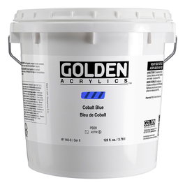 Golden Heavy Body Acrílico Azul Cobalto 3.78 L