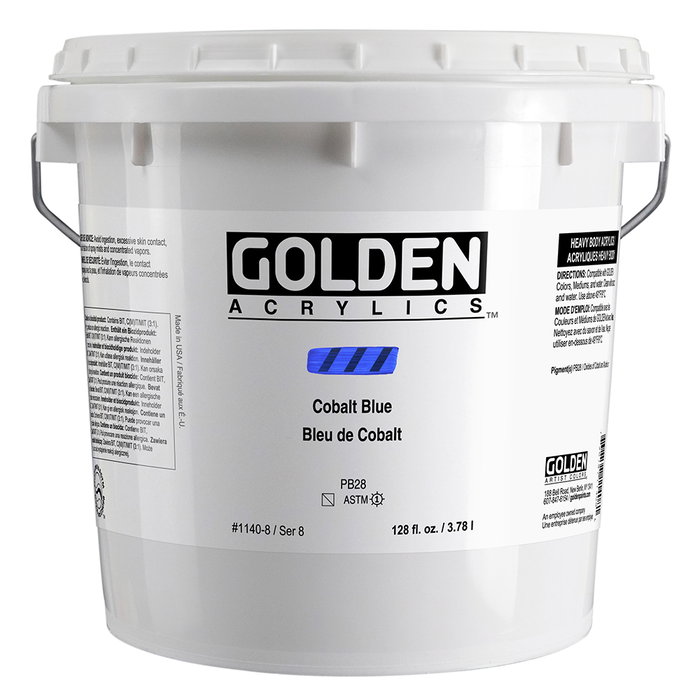Golden Heavy Body Acrílico Azul Cobalto 3.78 L Golden Heavy Body Acrílico Azul Cobalto 3.78 L