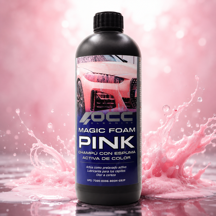 Occ Motorsport Magic Foam Champú Espumante Color Rosa 500 ml Occ Motorsport Magic Foam Champú Espumante Color Rosa 500 ml