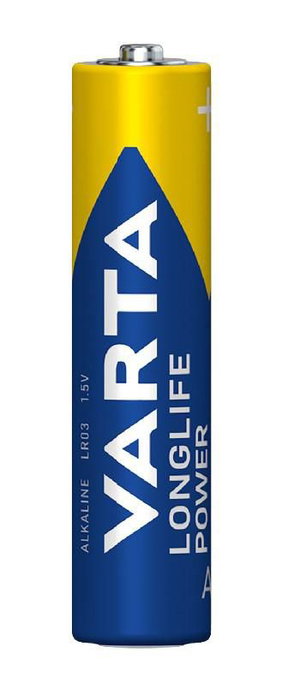 Varta Batería Alcalina Micro AAA LR03 1.5V Varta Batería Alcalina Micro AAA LR03 1.5V