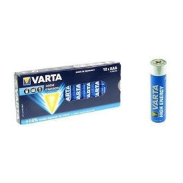 Varta AAA (LR03) Batería Alkaline 1.5V - 10 Unidades LongLife