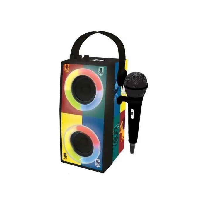 Lexibook Altavoz Bluetooth Portátil Harry Potter con Luces y Micrófono