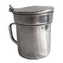 Fackelmann Profesional Grasera de Aceite 500 ml Acero Inoxidable Acabado Espejo