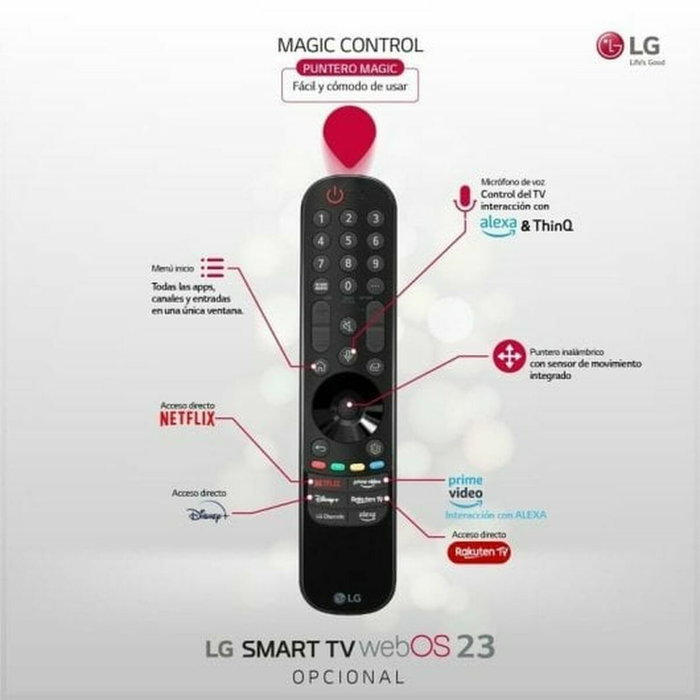 LG 55UR781C0LK Smart TV 55 pulgadas 4K Ultra HD Negro