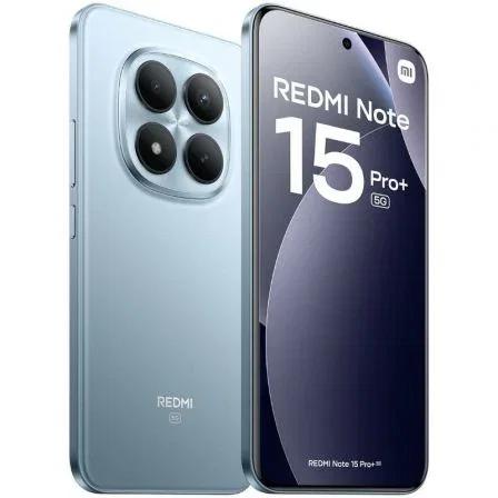 Xiaomi Redmi Note 15 Pro+ 5G Smartphone 12GB RAM 512GB ROM 6.83" Pantalla AMOLED 200MP Cámara 6500 mAh Azul Glaciar