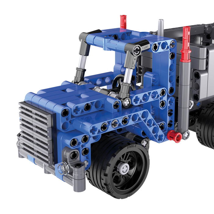 Deqube Camión de Construcción Cada 301Pzas con Retrofricción para Niños +6 Años