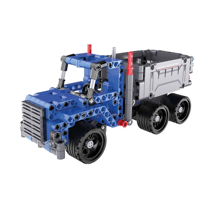 Deqube Camión de Construcción Cada 301Pzas con Retrofricción para Niños +6 Años