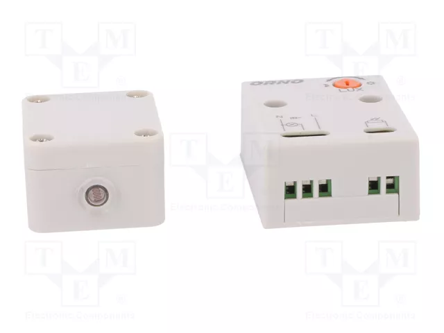 ORNO Interruptor de crepúsculo a pared SPST-NO 230VAC