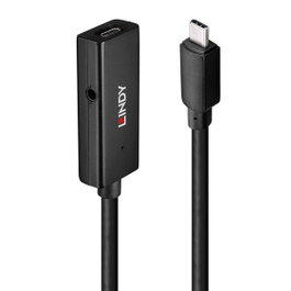 Lindy 43356 Hub de Interfaz USB 3.2 Gen 1 con Type-C - 5 Gbit/s - Negro