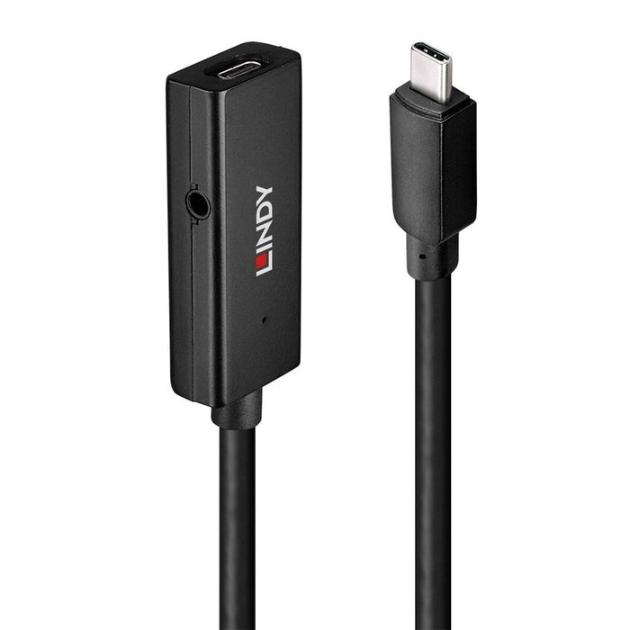 Lindy 43356 Hub de Interfaz USB 3.2 Gen 1 con Type-C - 5 Gbit/s - Negro Lindy 43356 Hub de Interfaz USB 3.2 Gen 1 con Type-C - 5 Gbit/s - Negro