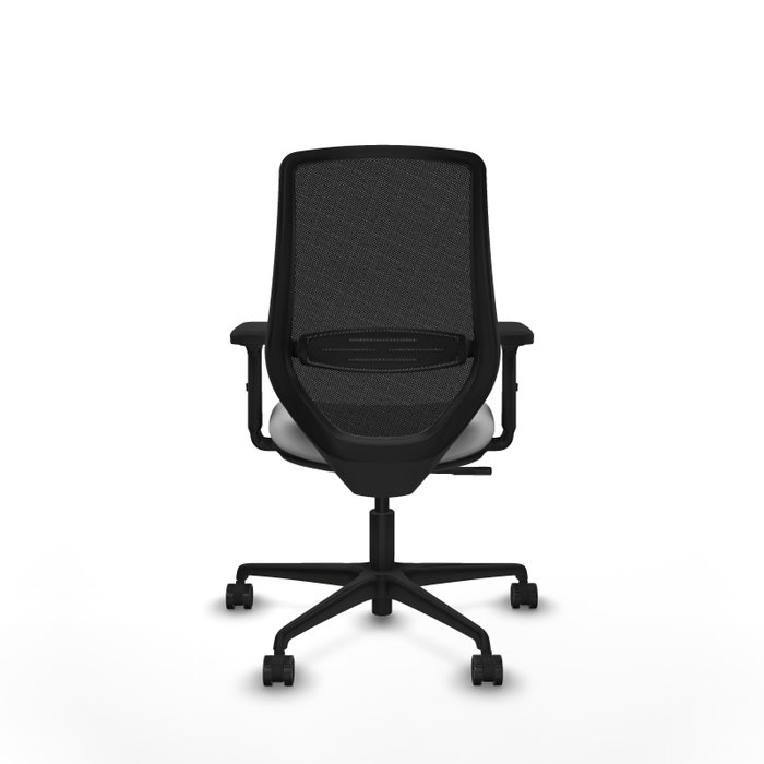 PIQUERAS Y CRESPO Silla de oficina Mardos Gris claro y Negro