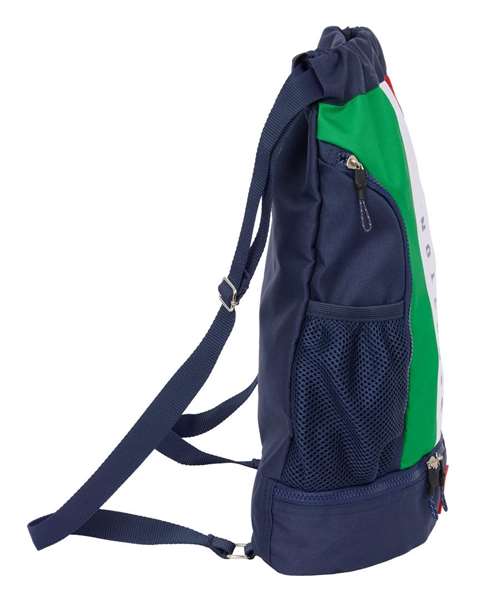 Bolsa Mochila con Cuerdas Benetton Flag Azul marino 35 x 40 x 1 cm