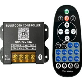 HLP Dimmer LED Bluetooth App RF 25 Teclas HLP-YS-BLE-RFT30