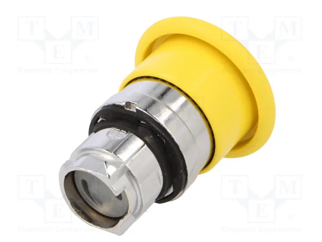 SCHNEIDER ELECTRIC Interruptor de presión Harmony XB4 amarillo Ø22mm