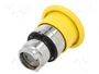 SCHNEIDER ELECTRIC Interruptor de presión Harmony XB4 amarillo Ø22mm