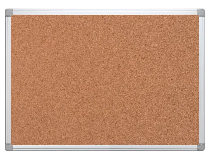 Q-connect Pizarra Corcho 60x45 cm con Marco de Aluminio Q-connect Pizarra Corcho 60x45 cm con Marco de Aluminio