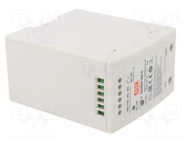 MEAN WELL DDRH-60-5 Convertidor DC/DC 50W 5VDC 10A