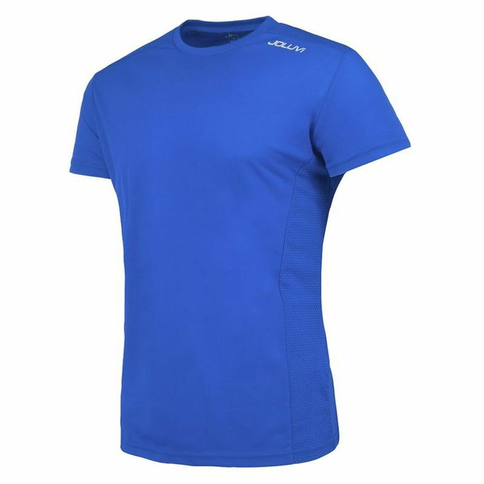 Camiseta de Manga Corta Hombre Joluvi Trainning Azul Hombre